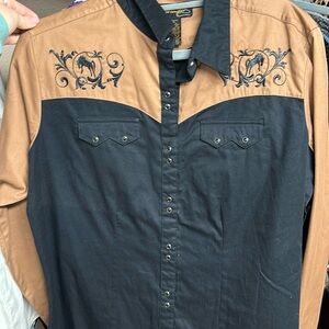Wrangler Youth Vintage Western Blouse